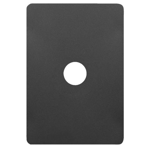 Hager Allure 1 Gang Cover Plate Only, Available in 3 Colours