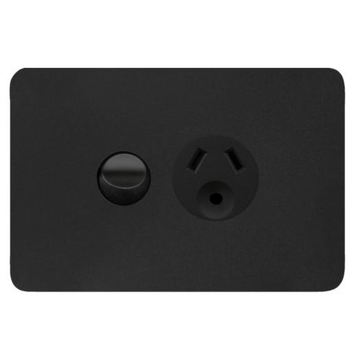 Hager Allure Single Powerpoint Round Earth