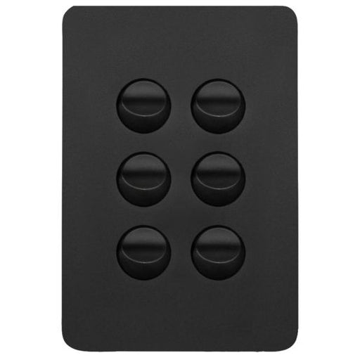 Hager Allure Complete Switch - 6 Gang