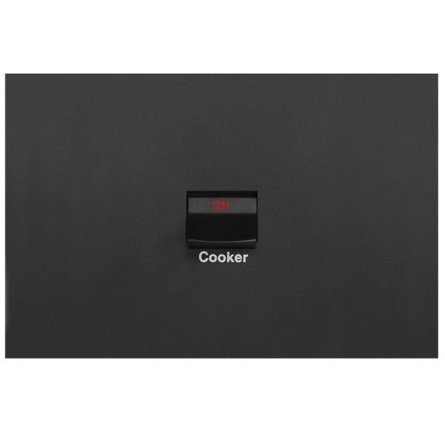Hager Finesse Single Oven/Cooker Switch Horizontal