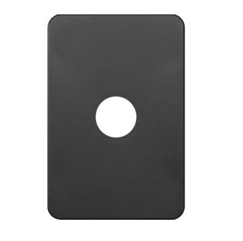 Hager Silhouette 1 Gang Switch Plate - Skin Only
