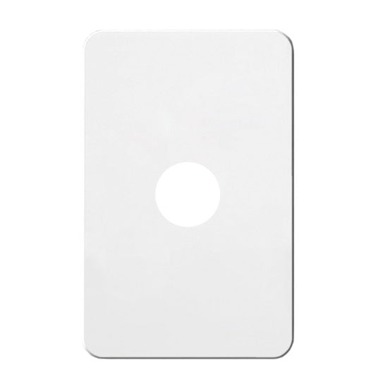 Hager Silhouette 1 Gang Switch Plate - Skin Only