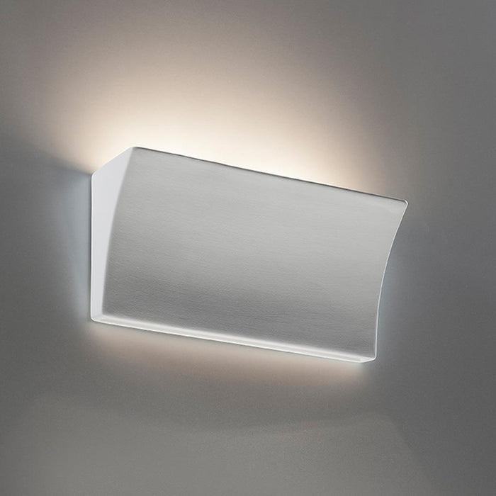 DOMUS - Ceramic Rectangular Wall Light