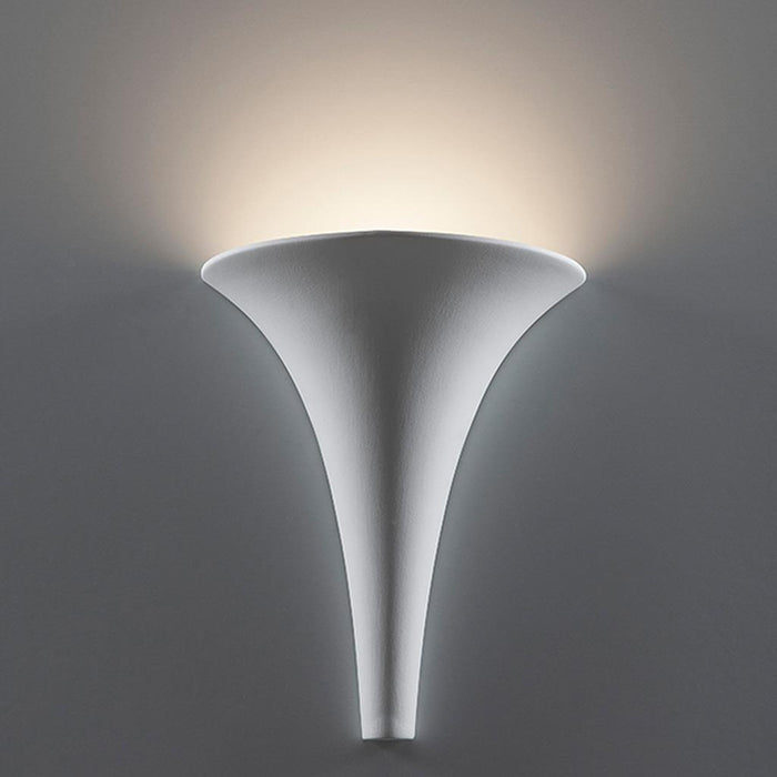 DOMUS - Ceramic Round Funnel Shaped Wall Light