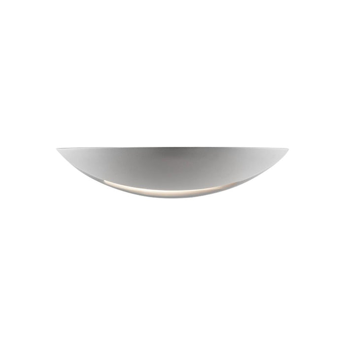 DOMUS - Ceramic Dish Shaped Wall Light With Open Slot
