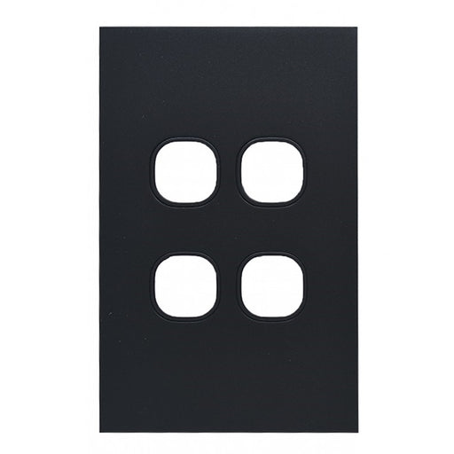 Clouded Leopard 4 Gang Grid & Plate Switch Only