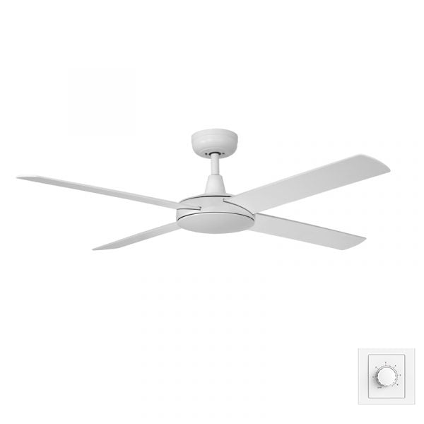 Fanco Eco Silent 52" DC Ceiling Fan with Wall Control