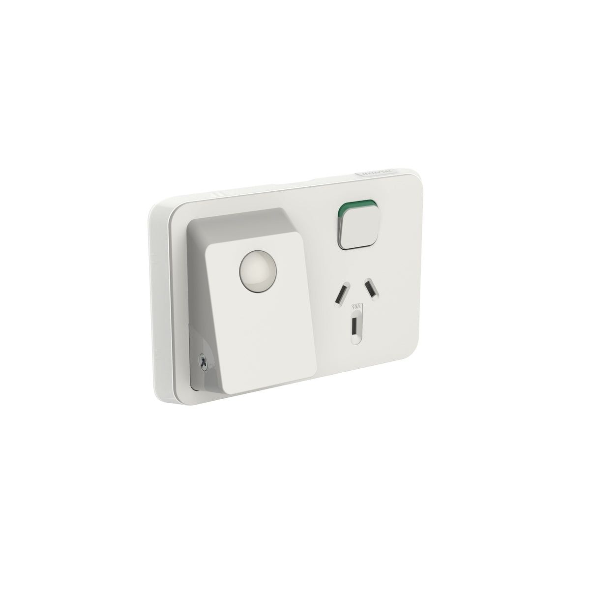 Clipsal Iconic Night Walk Motion Sensor Light | Sensor GPO | Cool Grey ...