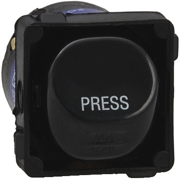 Clipsal 30 Series Switch Mechanism 10A 250V Bell Press Rocker - Marked PRESS