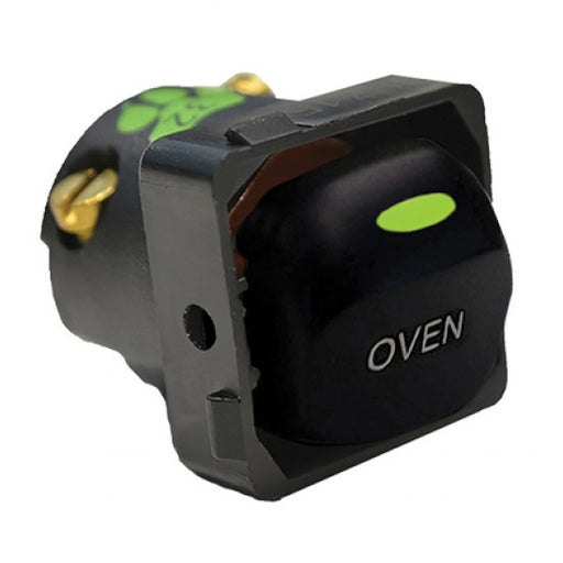 Trader Cat's Eye Labelled Switch Mechanism 32A 250V Marked Oven