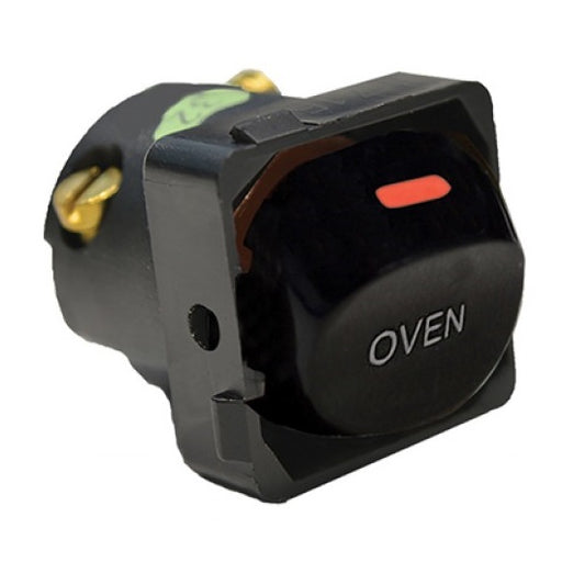 Trader Meerkat Standard Labelled Switch Mechanism 32A 250V - Oven